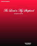 The Lord is My Shepherd  SATB