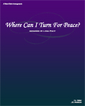 Where Can I Turn For Peace?